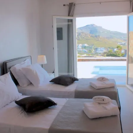 Mykonian Luxury Ortus With Private Pool אורחן *