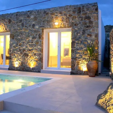 אורחן Mykonian Luxury Ortus With Private Pool קלפטיס